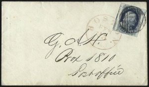 Sale 998, Lot 371, Plate Two On Cover