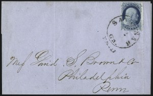 Sale 998, Lot 374, Plate Two On Cover