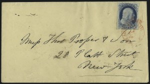 Sale 998, Lot 377, Plate Two On Cover