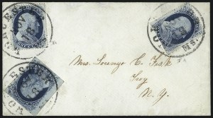 Sale 998, Lot 378, Plate Two On Cover