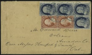 Sale 998, Lot 386, Plate Two On Cover