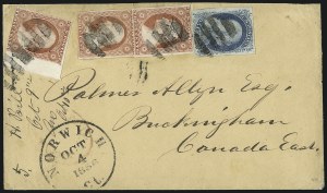Sale 998, Lot 389, Plate Two On Cover