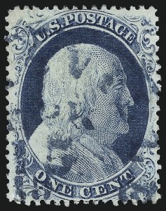 Sale 998, Lot 462, Perforated Stamps From Plate One Late Off Cover