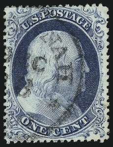Sale 998, Lot 468, Perforated Stamps From Plate One Late Off Cover