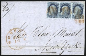 Sale 998, Lot 54, Plate One Early - Type II On Cover