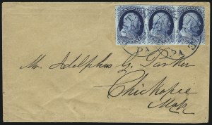 Sale 998, Lot 57, Plate One Early - Type II On Cover