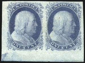 Sale 998, Lot 6, Plate One Early Inverted Transfers