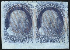 Sale 998, Lot 7, Plate One Early Inverted Transfers