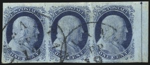 Sale 998, Lot 87, Plate One Late Imprint and Centerline Copies