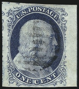 Sale 998, Lot 89, Plate One Late Imprint and Centerline Copies