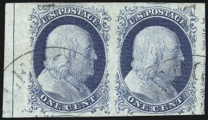 Sale 998, Lot 98, Plate One Late Imprint and Centerline Copies