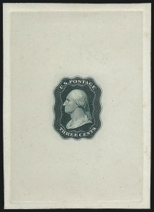 Sale 1007, Lot 2009, Essays and Proofs - 1845 thru 1851 Issues