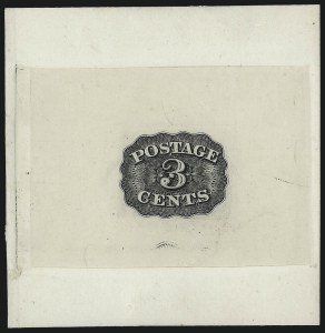 Sale 1007, Lot 2014, Essays and Proofs - 1845 thru 1851 Issues