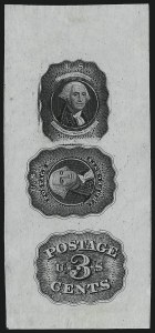 Sale 1007, Lot 2016, Essays and Proofs - 1845 thru 1851 Issues