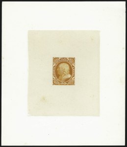 Sale 1007, Lot 2031, Essays and Proofs - 1845 thru 1851 Issues