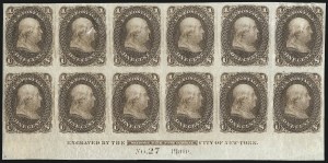 Sale 1007, Lot 2036, Essays and Proofs - 1861 Issue thru Banknotes