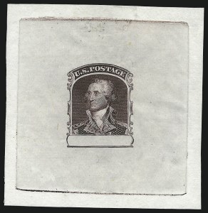 Sale 1007, Lot 2038, Essays and Proofs - 1861 Issue thru Banknotes