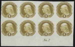 Sale 1007, Lot 2043, Essays and Proofs - 1861 Issue thru Banknotes