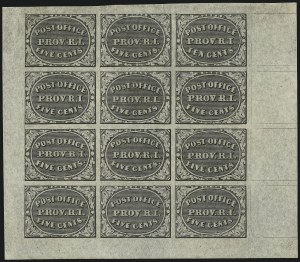 Sale 1007, Lot 2066, Postmasters Provisionals (Scott 9X1-10X2)