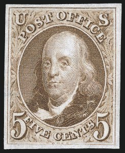 Sale 1007, Lot 2094, 1875 Reproduction of 1847 Issue (Scott 3-4)