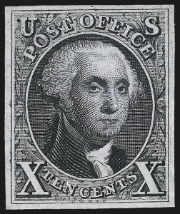Sale 1007, Lot 2098, 1875 Reproduction of 1847 Issue (Scott 3-4)