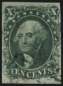 Sale 1007, Lot 2118, 1c-10c 1851-56 Issue (Scott 7-16)