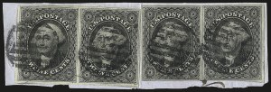 Sale 1007, Lot 2136, 12c 1851-56 Issue (Scott 17)