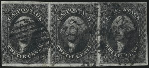Sale 1007, Lot 2137, 12c 1851-56 Issue (Scott 17)