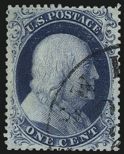 Sale 1007, Lot 2148, 1c 1857-60 Issue (Scott 19b-24)