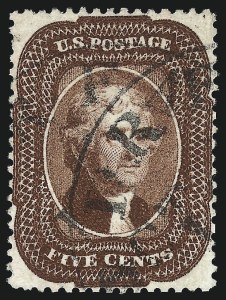 Sale 1007, Lot 2158, 3c-12c 1857-60 Issue (Scott 25-36)