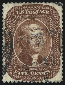 Sale 1007, Lot 2159, 3c-12c 1857-60 Issue (Scott 25-36)