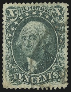 Sale 1007, Lot 2162, 3c-12c 1857-60 Issue (Scott 25-36)