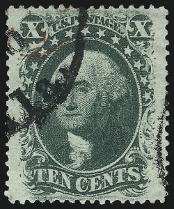 Sale 1007, Lot 2166, 3c-12c 1857-60 Issue (Scott 25-36)