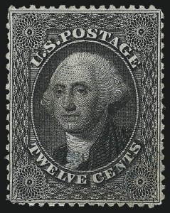 Sale 1007, Lot 2167, 3c-12c 1857-60 Issue (Scott 25-36)