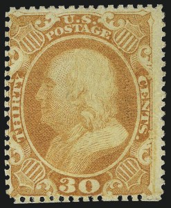 Sale 1007, Lot 2174, 24c-90c 1857-60 Issue (Scott 37-39)