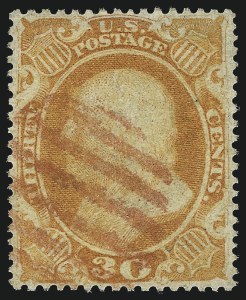 Sale 1007, Lot 2175, 24c-90c 1857-60 Issue (Scott 37-39)