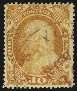 Sale 1007, Lot 2176, 24c-90c 1857-60 Issue (Scott 37-39)