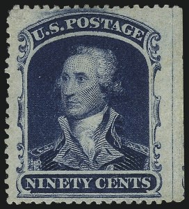 Sale 1007, Lot 2185, 24c-90c 1857-60 Issue (Scott 37-39)