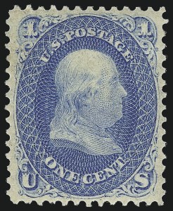 Sale 1007, Lot 2192, 1861-66 Issue (Scott 56-68)