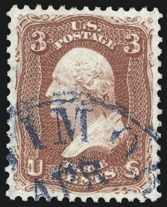 Sale Number 1007, Lot Number 2199, 1861-66 Issue (Scott 56-68)