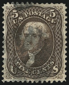 Sale 1007, Lot 2225, 1861-66 Issue (Scott 69-76)