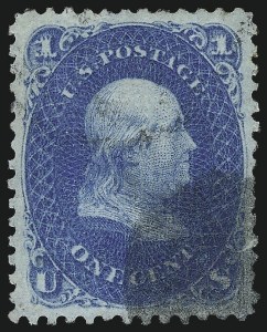 Sale 1007, Lot 2230, 1867-68 Grilled Issue (Scott 79-96)