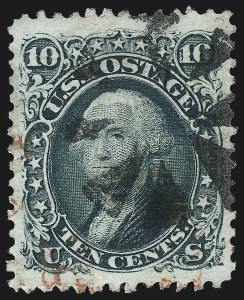 Sale 1007, Lot 2233, 1867-68 Grilled Issue (Scott 79-96)