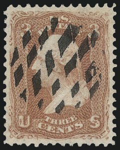 Sale 1007, Lot 2238, 1867-68 Grilled Issue (Scott 79-96)