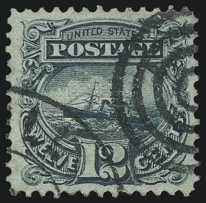 Sale 1007, Lot 2285, 1c-12c 1869 Pictorial Issue (Scott 112-117)