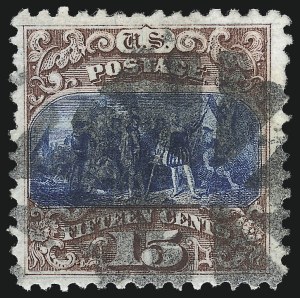 Sale 1007, Lot 2291, 15c-90c 1869 Pictorial Issue (Scott 118-121a)