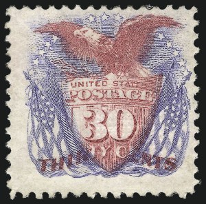 Sale 1007, Lot 2295, 15c-90c 1869 Pictorial Issue (Scott 118-121a)