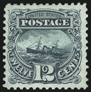 Sale 1007, Lot 2307, 1875 Re-Issue of 1869 Pictorial Issue (Scott 123-133a)