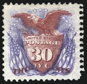 Sale 1007, Lot 2317, 1875 Re-Issue of 1869 Pictorial Issue (Scott 123-133a)