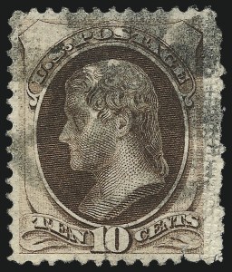 Sale 1007, Lot 2330, 1870-71 National Bank Note Co. Grilled Issue (Scott 134-144)